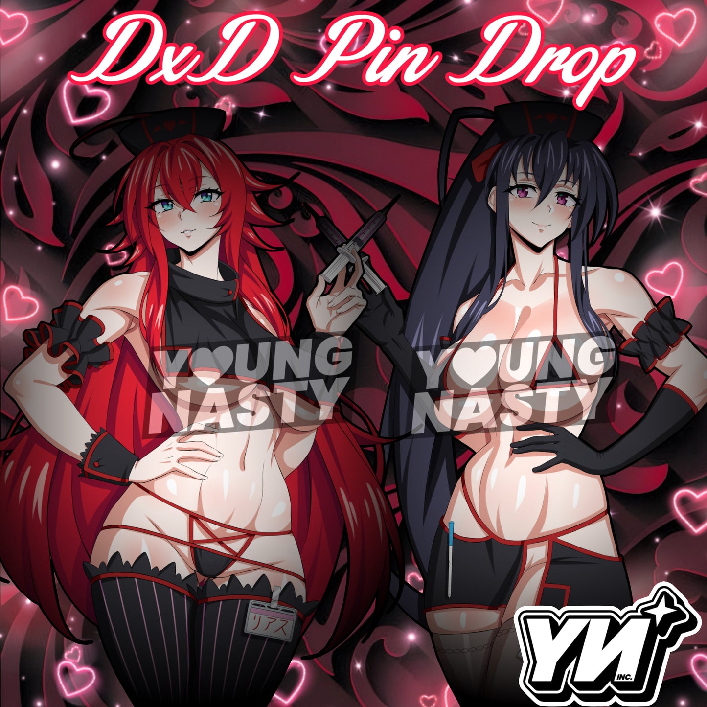 Limited DxD Nurse Pin Bundle (Black)