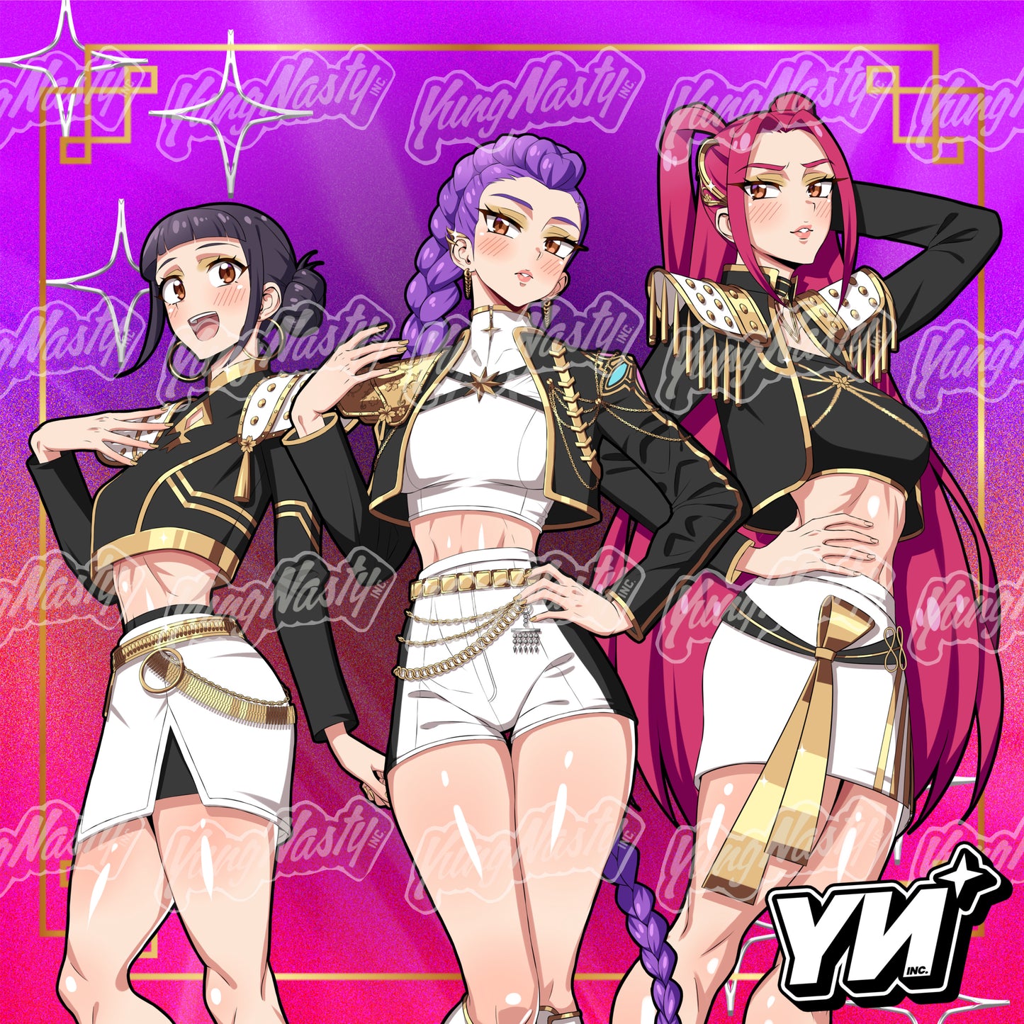 KPop Black Outfits Bundle