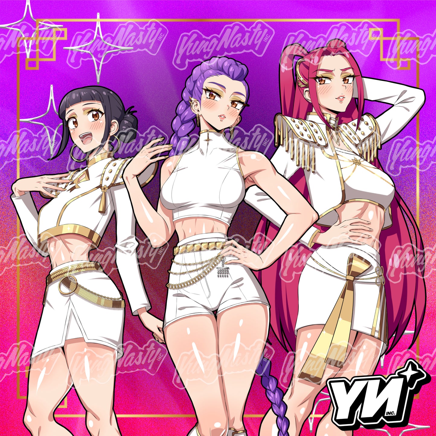 KPop White Outfits Bundle