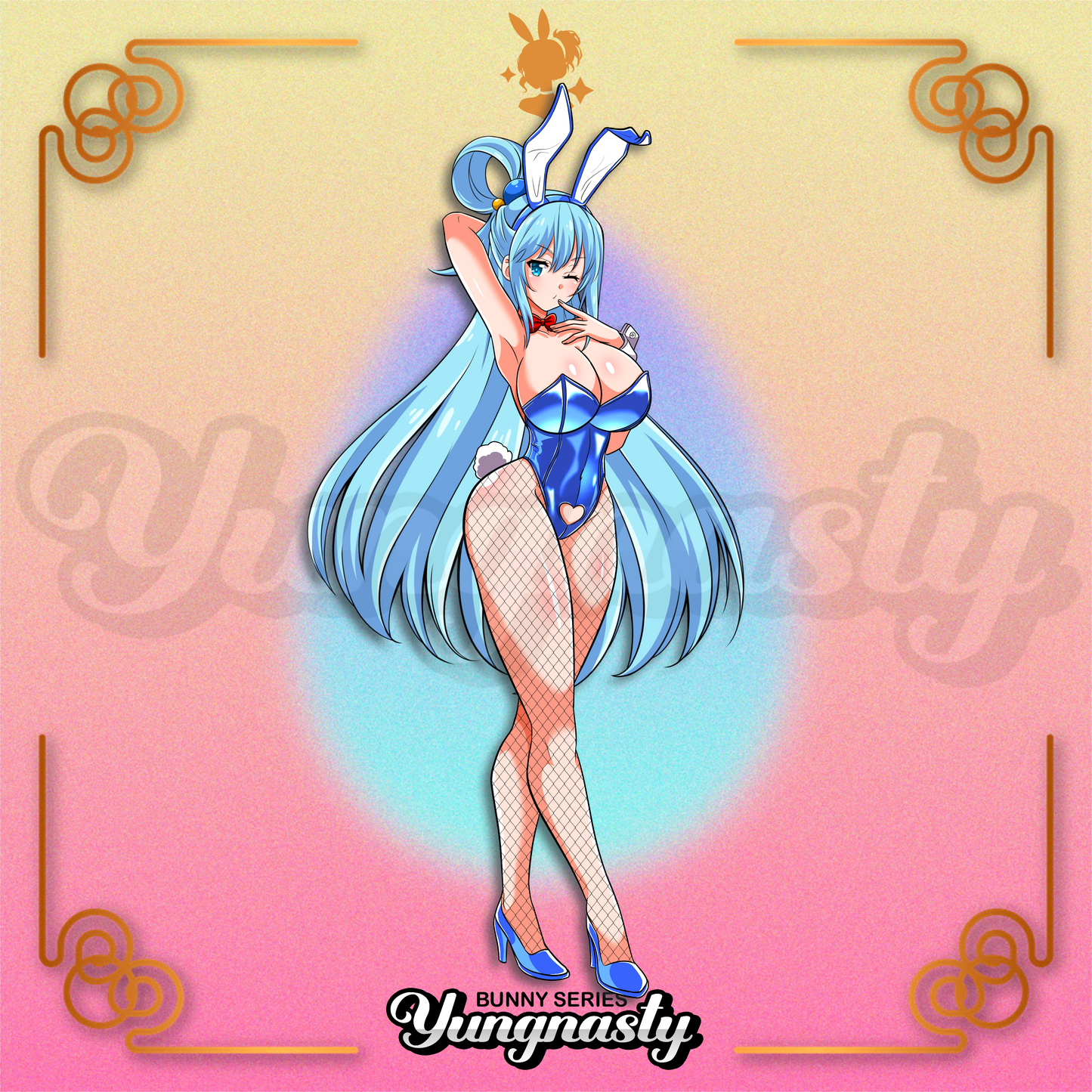 Bunny Series: Aqua